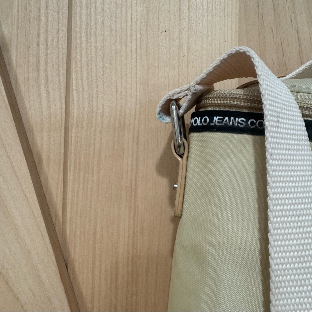 Ralph Lauren Polo Jeans Blue Label Crossbody Bag Small Shoulder bag Y2k Vintage - Picture 10 of 15